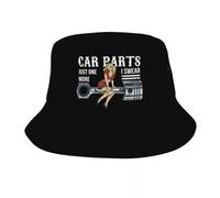 Casquette de pêcheur Pièces de Voiture Juste Un Je Jure Plus Chapeau Seau Hommes Femmes Mode Été Extérieur Soleil Mécanicien Ingénieur Cadeau PLeisure Sports Cadeaux