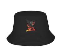 Casquette de pêcheur Unisexe Black Sabbath Band Bucket Hat Portable Été Drôle Vacances Caps Plein Air Motif Chapeau De Soleil PLeisure Sports Cadeaux