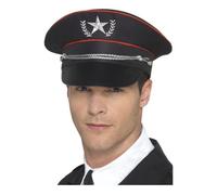 Casquette de Pilote d'Avion - SMIFFY'S - Taille Unique - Noir - Mixte - Casual