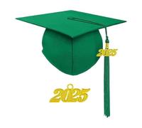 Casquette de remise de diplôme pour adulte | Chapeau de célibataire confortable, respirant et réglable avec annuelle | Accessoire de robe, accessoire photo, souvenir de remise de diplôme pour