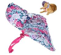 Casquette de soleil pour chat - visière pare-soleil réglable pour chien, chapeau de sport de voyage pour animaux domestiques | chapeau de soleil respirant pour chiots et chats, chapeau de soleil avec