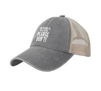 Casquette de Sport,Conseils sur la façon de me Parler, s'il Vous plaît, ne me Parlez Pas Anti-Soleil Cap Classic,Anti Soleil Casquette Trucker pour Homme Activités Running