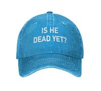 Casquette de Sport,est-il déjà Mort Snapback Hat Casual,Respirant Casquette Baseball pour Running Voyages Activités
