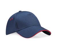 Casquette De Sport Golf Beechfield Ultimate Contrast Colour En Cotton