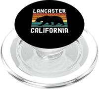 Casquette de Style rétro Lancaster California Bear Palmdale Gorman Tehachapi PopSockets PopGrip pour MagSafe