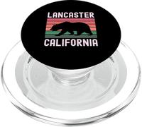 Casquette de Style rétro Lancaster California Bear Palmdale Gorman Tehachapi PopSockets PopGrip pour MagSafe