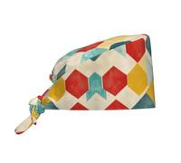 Casquette de travail respirante à carreaux avec bandeau absorbant et attaches réglables, convient pour les hommes et les femmes