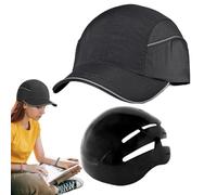 Casquette de vélo | Casque de scooter réglable | Bonnet respirant avec coque de tête amovible pour les randonnées en plein air et le VTT