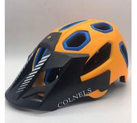 Casquette de vélo Casque de vélo de montagne pour femmes et hommes Orange_ Taille unique