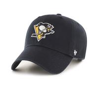 '47 Brand Pittsburgh Penguins Adjustable Cap Clean Up NHL Black - One-Size