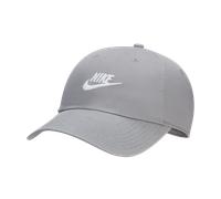 Casquette délavée souple Futura Nike Club pour enfant Particle Grey/Blanc ONE SIZE