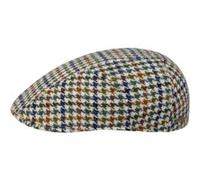 Casquette Denaby Harris Tweed by Stetson beige-bleu L (58-59 cm)