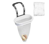 Casquette D'évier De Cuisine - Panier De Passoire De L'évier Pour Les Déchets Alimentaires | 50 Sacs En Mailles Incluses Évitent Ls Objets De Ménage Obstrués Pour Les Restes De Tasses De Cheveux De