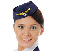 casquette d'hôtesse de l'air | bonnet | casquette d'hôtesse de l'air pour femme/femme pour le carnaval costume de carnaval