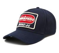 Casquette DSQUARED2 Twins-64 Navy Icon Baseball Unisexe