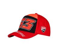 Casquette Dual Corse Francesco Bagnaia Rouge Adulte Taille Unique