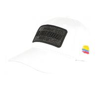 Casquette El Patron Blanche Strass Noir Argent Colombia Baseball - Taille Unique - Blanc