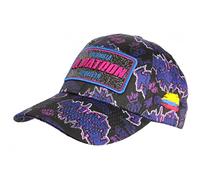 Casquette El Patron Violette et Rose Strass Streetwear Medellin Baseball - Taille Unique - Violet
