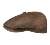Casquette en Cuir City Nappa by Lierys marron 59 cm