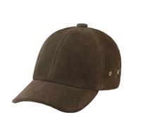 Casquette en Cuir pour Hommes, Casquettes de Baseball en Cuir d'hiver, Chapeau Chaud pour Personnes d'âge Moyen et âgées Casquette dôme avec Chapeau Motard réglable,Dark Brown,XL