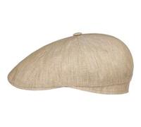 Casquette en Lin Bricksford 8 Panel by Stetson beige 58 cm
