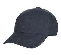 Casquette en Lin by Lipodo bleu foncé One Size