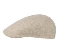 Casquette en Lin Chevrons by Stetson beige clair 59 cm