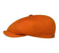 Casquette en Lin Hatteras Uni by Stetson orange 59 cm