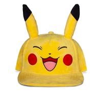 Pokémon Casquette Happy Pikachu Unisexe Jaune Taille unique 80% polyester, 20% coton
