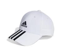 Casquette en sergÃ© de coton enfant adidas 3-Stripes Blanc Junior (54/60 cm)