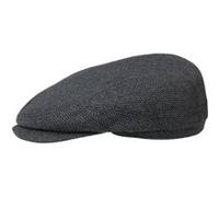 Casquette en Soie Belfast by Stetson gris-noir 60 cm