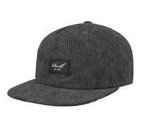 Casquette en Velours 6 Panel Flat Brim by Reell gris foncé One Size