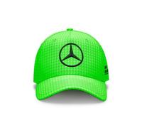 Casquette Enfant AMG Lewis Hamilton Team Driver Formule 1 Vert Fluo Taille unique