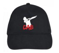 Casquette Enfant Dab Noir Taille 10/16 Ans (Taille Taille Unique,Couleur Noir)
