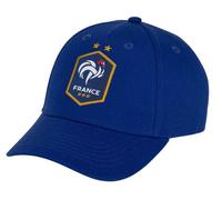 Casquette enfant - FFF - Collection officielle - Coton - Taille réglable - Bleu Taille unique