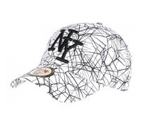 Casquette Enfant-Hip Hop Honour-Casquette Enfant Blanche et Noire Tendance Spider NY Baseball de 7 à 12 ans - Blanc Taille unique