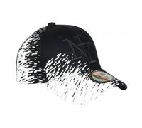 Casquette Enfant-Hip Hop Honour-Casquette Enfant Noire Tags Blancs City Baseball Noryk 7 à 11 ans - Noir Taille unique