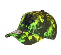 Casquette Enfant-Hip Hop Honour-Casquette Enfant Verte et Noire Streetwear Smoky NY Baseball 7 a 11 ans - Vert Taille unique