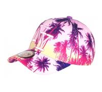 Casquette Enfant-Hip Hop Honour-Casquette Enfant Violette Tropicale NY Baseball Bora 7 a 12 ans - Violet Taille unique