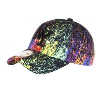 Casquette Enfant-Hip Hop Honour-Casquette NY Enfant Jaune et Noire Cosmos Galaxy Baseball de 6 à 11 ans - Jaune Taille unique