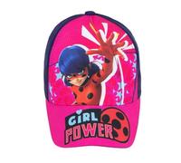 Casquette Enfant - LADYBUG - GIRL POWER Miraculous - Coton - Rose/Marine 54 cm