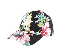 Casquette Enfant noire Florale de 7 à 11 ans - Noir - Taille unique