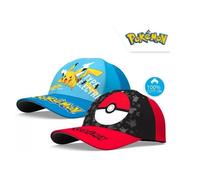 Casquette enfant Pokemon electric 54 cm* (*couleur variable bleu ou rouge )