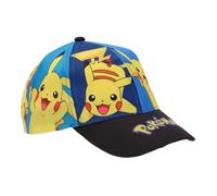 Casquette enfant - POKEMON - Pikachu - Taille 54-56 cm - Multicolore - Décontractée 54 cm