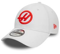 Casquette Équipe Haas Formule 1 Blanche New Era 9Forty