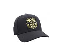 Casquette Escudo FC Barcelone - Noir/Or - Enfant