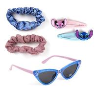 Casquette et Lunettes Disney, Unisexe, pour Enfants, Design Original, réglable et léger, idéal pour l'été et comme Protection Solaire, Set Belleza Stitch