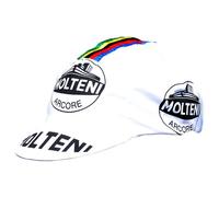 Generique Casquette cycliste Molteni vintage été Blanc Taille unique