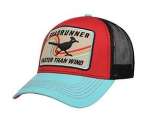 Casquette Faster Than Wind by King Kerosin bleu-rouge One Size