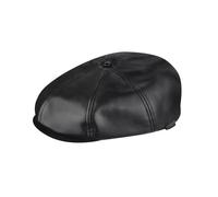 BÃ©ret faux cuir Kangol Noir S
